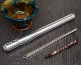 Buy yes-a-12-silver-handle Acrylic Resin Simple 90° Roughing or Detailing Tool - Unhandled (9" Long AR MS90)