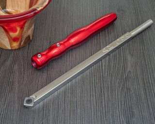 Buy 8-long-red-aluminum-handle Acrylic Resin Simple 90° Roughing and Detailing Tool Unhandled (12&quot; Long AR S90)