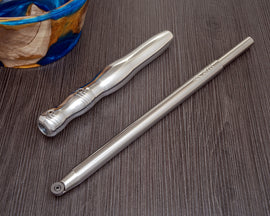 Buy 8-long-silver-aluminum-handle Acrylic Resin Turning & Hollowing Tool Unhandled (12" Long AR STH)