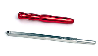 Buy 8-long-red-aluminum-handle 55° Detailer Tool with Carbide Tip - 12&quot; Tool Only
