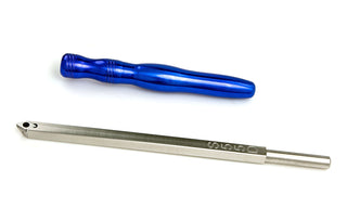 Buy 8-long-blue-aluminum-handle 55° Detailer Tool with Carbide Tip - 12&quot; Tool Only