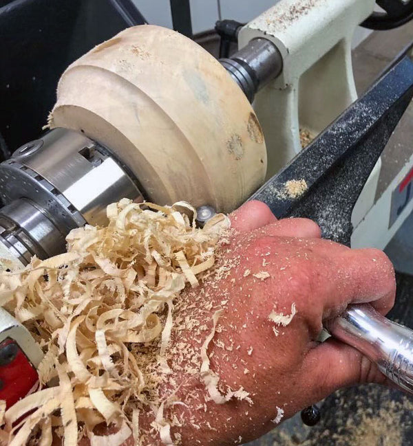 5 Woodturning Tools with 5 Handles - Simple Start Size - 12" Overall Length