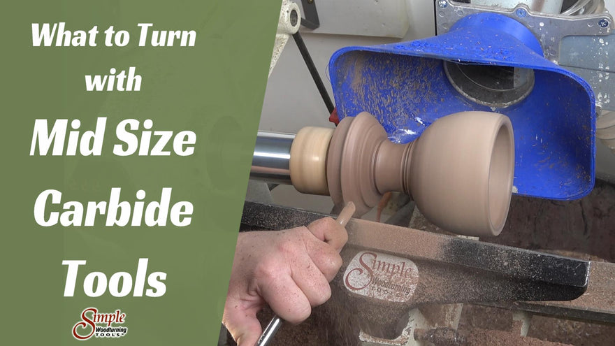 What to turn with Mid Size Carbide Turning Tools