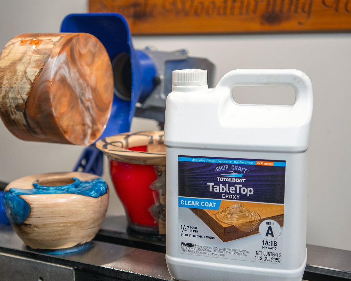 What resin is best for woodturning?