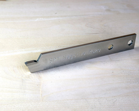 Cutter blade for Simple Parting Tool (SPT) Wood or Negative Rake (BLADE ONLY, NO TOOL)