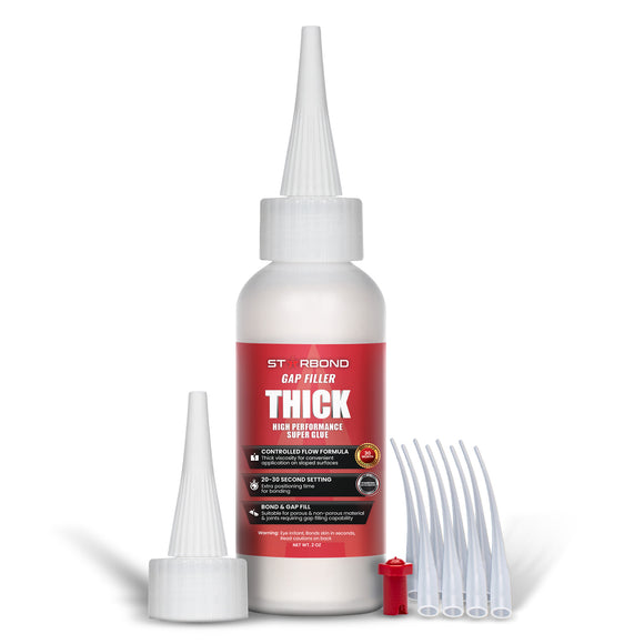 Starbond Gap Filler Thick (CA) Super Glue, 2 oz