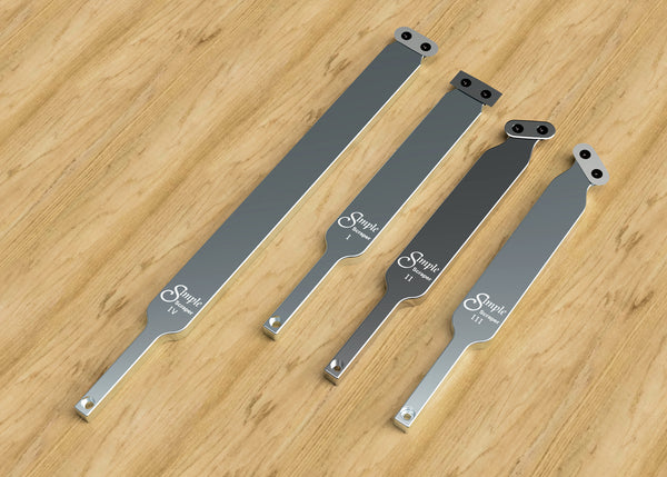 4 Tool Simple Scraper Complete Set - Simple Scraper I, II, III & IV