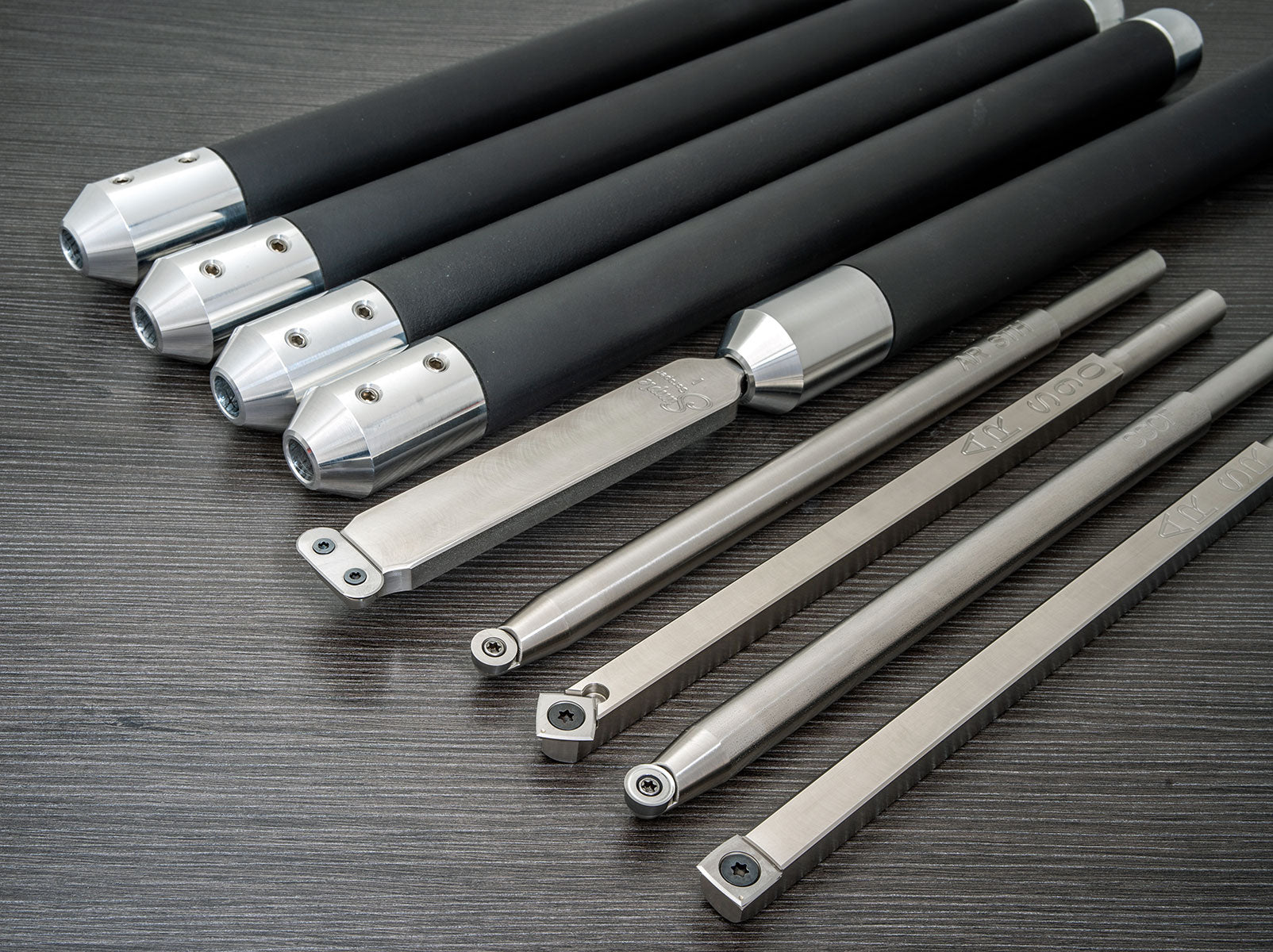 Acrylic Resin 5 Tool Set Including Simple Scraper for Turning - Full S ...