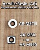 Acrylic/Resin Cutter Pack for Mid Size 2 Tool Set - AR MSTH & AR MSR-1