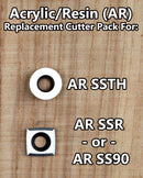 Acrylic/Resin Cutter Pack for Simple Start 2 Tool Set - AR SSTH & AR SSR-1