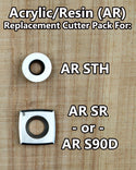 Acrylic/Resin Cutter Pack for Full Size 2 Tool Set - AR STH & AR SR