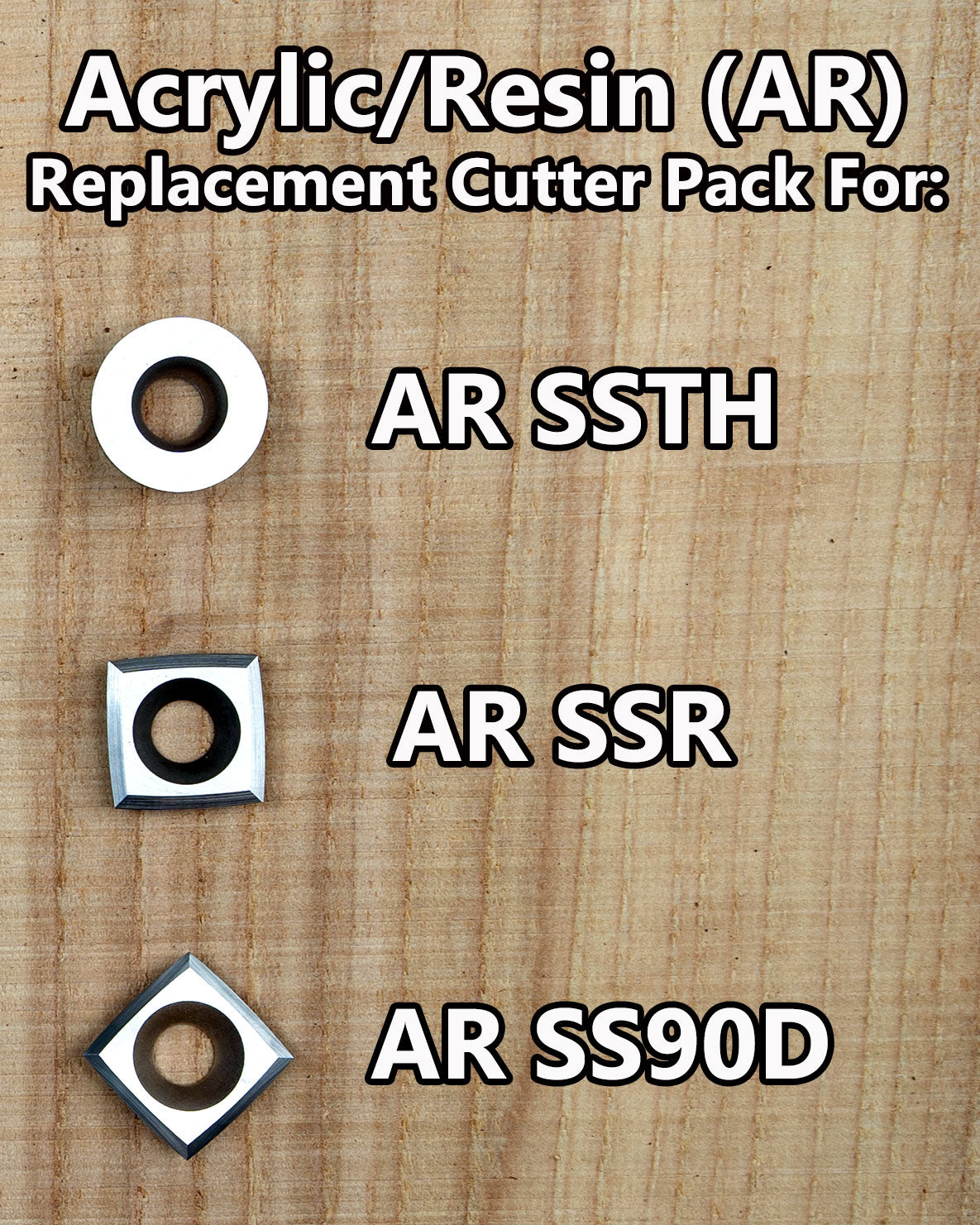 Acrylic Resin Cutter Pack For Simple Start 3 Tool Set AR SSTH AR SS Acrylic resin cutter pack for simple start 3 tool set ar ssth ar ss