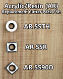 Acrylic/Resin Cutter Pack for Simple Start 3 Tool Set - AR SSTH, AR SSR, AR SS90