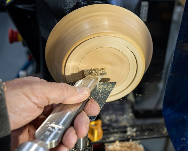 Segmented Bowl Blank for Woodturning, 6.5" x 2"