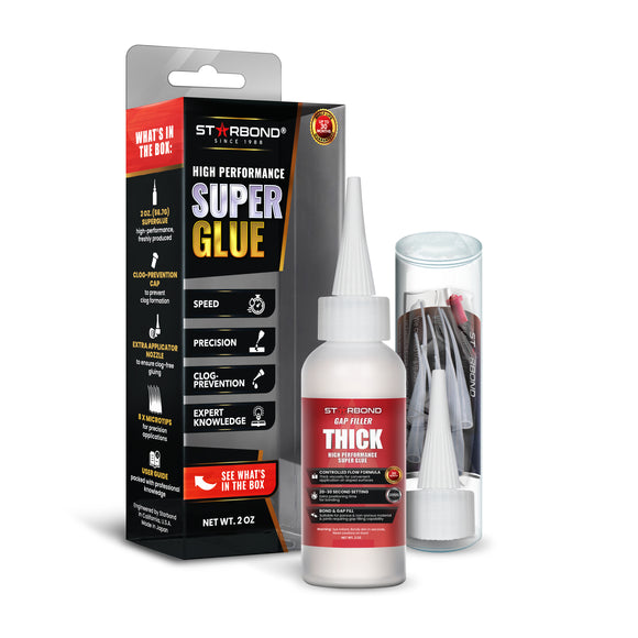 Starbond Gap Filler Thick (CA) Super Glue, 2 oz