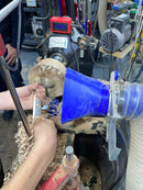 Simple Dust Collection System for Split-Bed Wood Lathe – Compatible with 4" Tubing-10