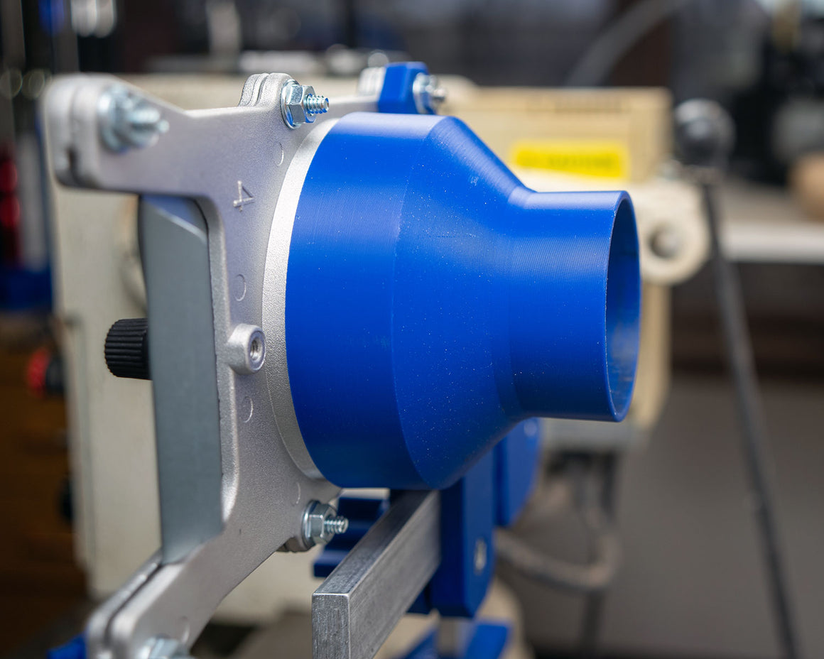 Simple Dust Collection System for Split-Bed Wood Lathe – Compatible wi ...