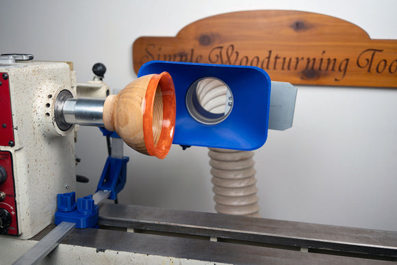 Simple Dust Collection System for Split-Bed Wood Lathe – Compatible wi ...