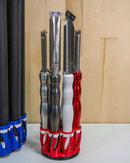Rotating Woodturning Tool Rack for Simple Start Handle - Wood Lathe Tool Holder-4