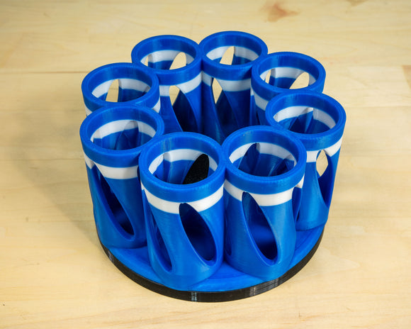 Rotating Woodturning Tool Rack for Full Size Handles - Wood Lathe Tool Holder