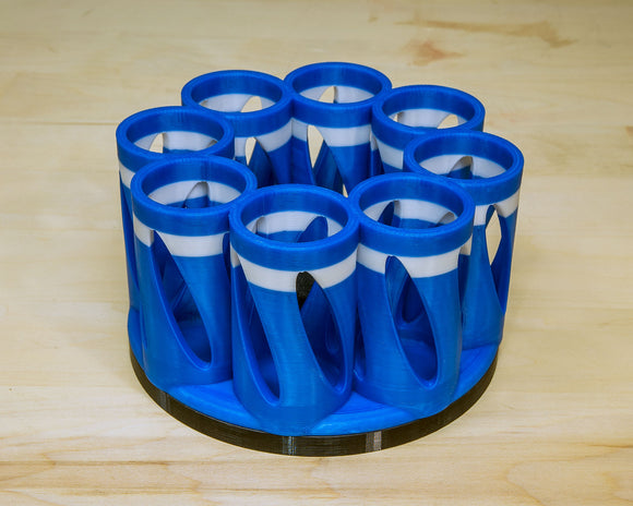 Rotating Woodturning Tool Rack for Full Size Handles - Wood Lathe Tool Holder