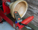 Adjustable Tool Rest with Flat Platform, Post and Clamping Collar for Wood Turning Lathe-10