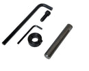 Post for Adjustable Tool Rest for Wood Lathes - Post Only-1
