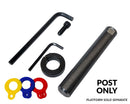 Post for Adjustable Tool Rest for Wood Lathes - Post Only-3