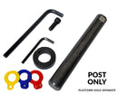 Post for Adjustable Tool Rest for Wood Lathes - Post Only-4