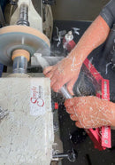 Simple Scraper VI - 12" scraper for shaping the inside lip and shaping between the headstock and the bottom-8