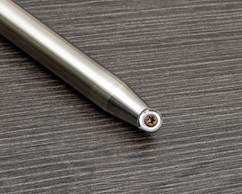 Simple Shear Cutting Finisher MINI for Wood or Acrylic Turning, Unhandled (12" Long SSCF Mini)