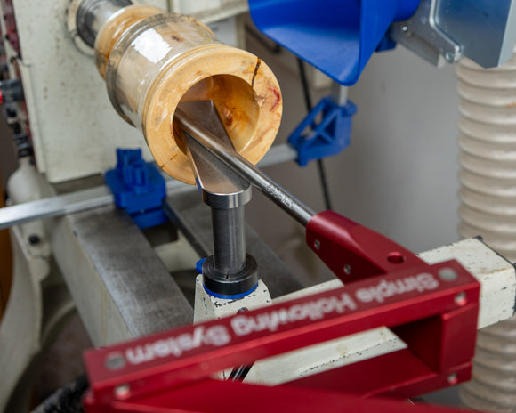 Simple Shear Cutting Finisher MINI for Wood or Acrylic Turning, Unhandled (12" Long SSCF Mini)