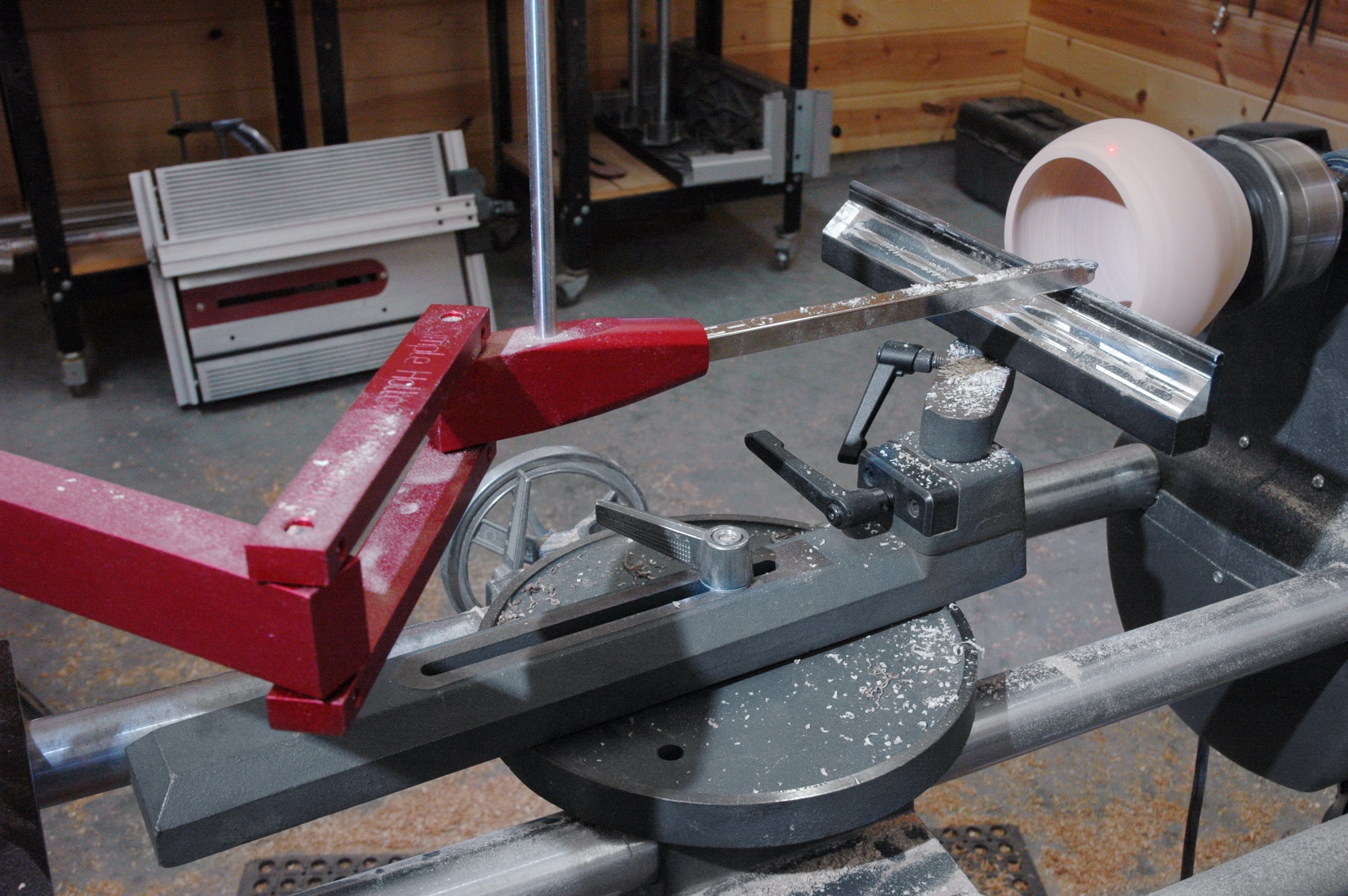 Simple Hollowing System for Shopsmith