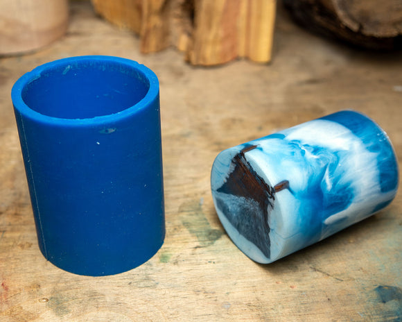 Simple Resin Mold - 4" diameter x 5" tall