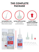 Starbond Super Fast Thin, Premium Instant CA (Cyanoacrylate Adhesive) Super Glue Plus Extra Cap and Microtips, for Woodturning, Pen Turning, Hobby, Stabilizing, Finish, Inlay, 2 oz-4