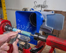 Simple Dust Collection System for Split-Bed Wood Lathe – Compatible with 2.5" Wet/Dry Vacuum Tubing-8