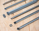New! Turning Tool Package for Wood and Acrylic Turning, Full Size Tools with 1 Handle-3