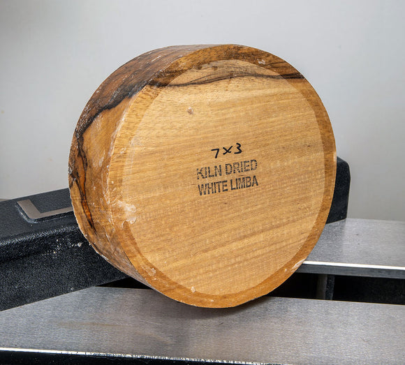 Kiln Dried Wood Bowl or Project Turning Blank - Round - 7" x 7"x 3"