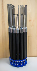 Rotating Woodturning Tool Rack for Full Size Handles - Wood Lathe Tool Holder-6