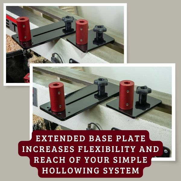 Extended Base Plate for Simple Hollowing System