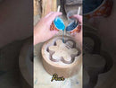 Maple Wood Bowl Turning Blank with Routered Groove for Epoxy Resin, 7" x 3"-2