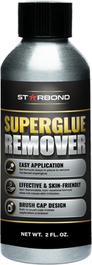 Starbond Super Glue Remover, Debonder, Easy Brush Cap, 2 oz-1