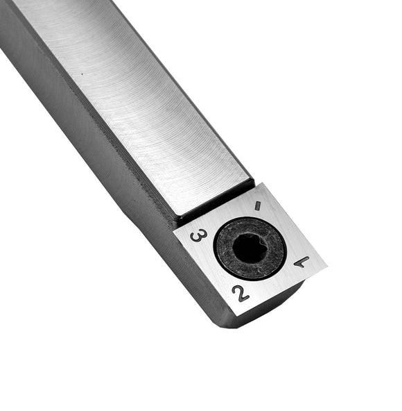 Simple Rougher Tool with Square Carbide Tip - 12" Tool Only