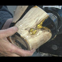3 Mini Carbide Tools - Rougher, Hollower, Detailer with 3 Handles - 12" Overall