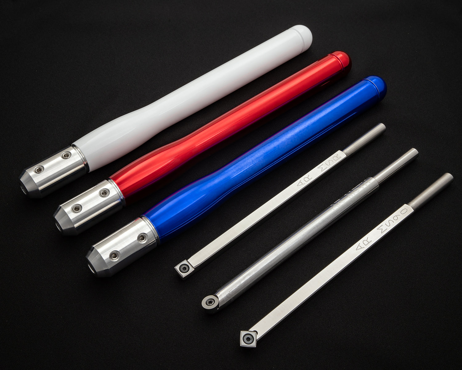 Acrylic Resin Roughing, Turning and Detailing 3 Tool Set - Mid Size 19 ...