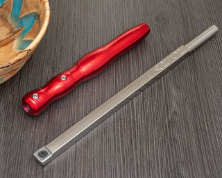 Buy 8-long-red-aluminum-handle Acrylic Resin Simple Roughing Tool with Carbide Cutter Unhandled (12&quot; Long AR SR)