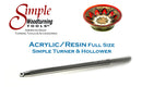 Acrylic Resin Turning & Hollowing Tool Unhandled (12" Long AR STH)-7