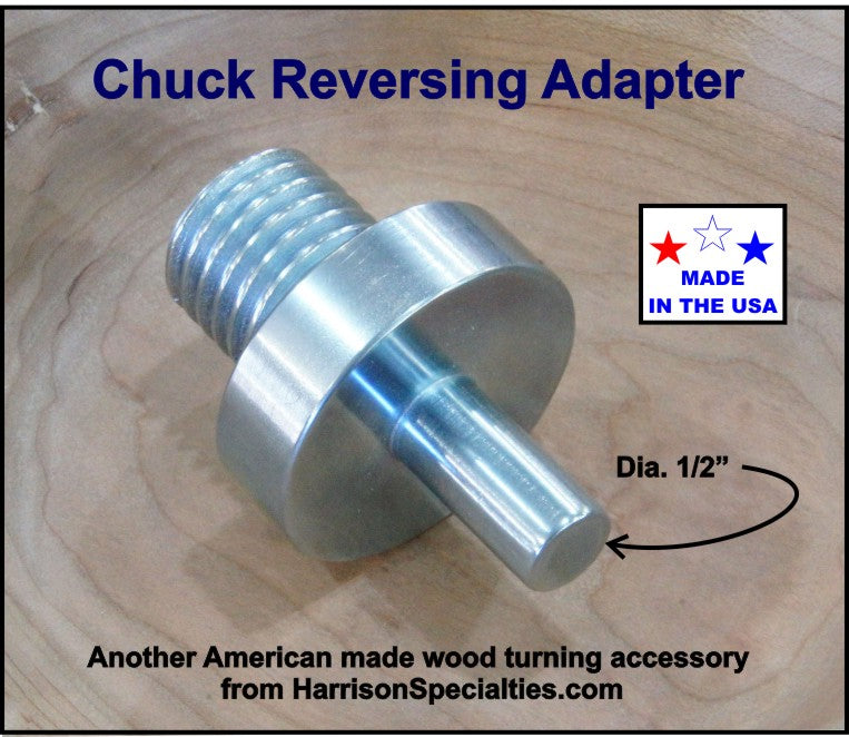 Chuck Reversing Adapter for wood turning lathe Simple Woodturning Tools