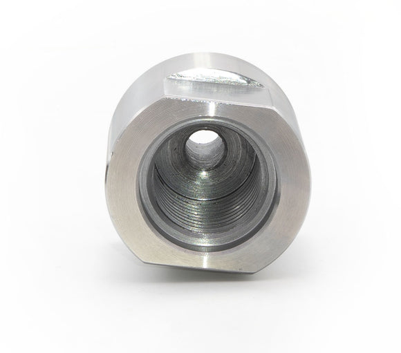 Lathe Headstock Spindle Reducing Adapter with Thru Hole for Vacuum Chuck - Converts 1-1/4"-8 TPI to 1"-8  TPI