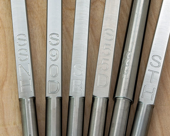 6 Tool Package of Full Size Tools plus Handle - 26.5" Overall